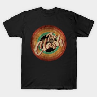 The Clash Vintage Circle Art T-Shirt